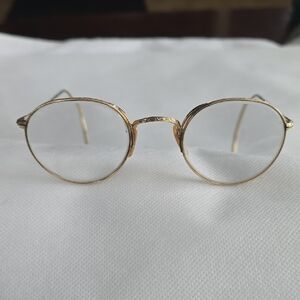 Bausch & Lomb Gold Round Frame Glasses